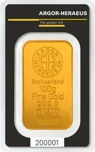 Zlatá tehlička 100 gramov
